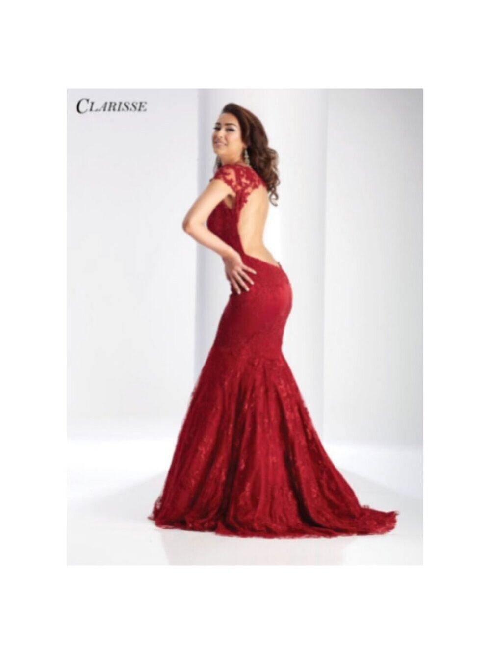 **Clarisse** Prom Dress Ruby Size 2 NWOT